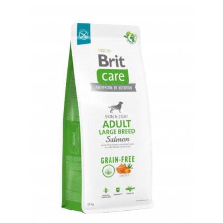 Brit Care GF для собак Adult LARGE breed (лосось)