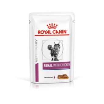 Royal Canin для котів RENAL пауч (з куркою)