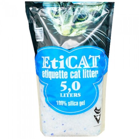 EtiCat / 5 л -сілікогель для котячого туалету
