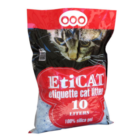 EtiCat / 10 л -сілікогель для котячого туалету