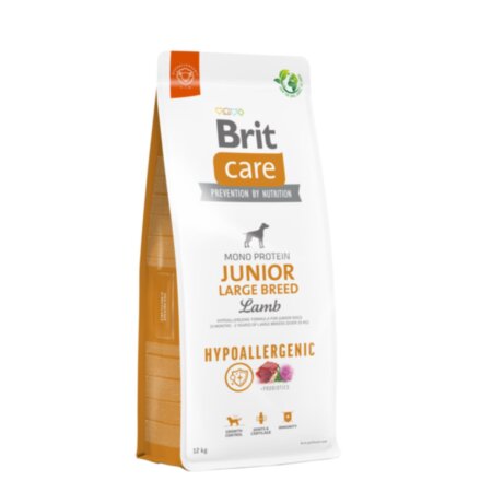 Brit Care HypoAllergenic для цуценят та підлітків JUNIOR LARGE breed, ягня Brit Care HypoAllergenic для цуценят та підлітків JUNIOR LARGE breed, ягня