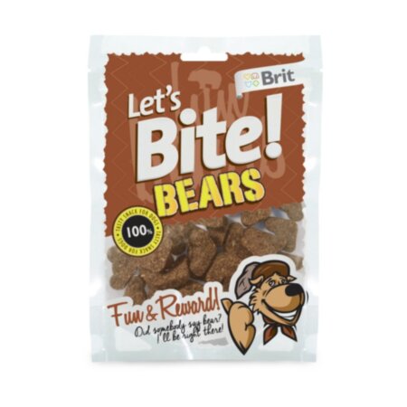 Brit для собак ласощі Let’s Bite тренувальні (дикий кабан) Brit для собак ласощі Let’s Bite тренувальні (дикий кабан)