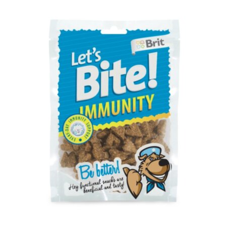 Brit для собак ласощі Let’s Bite Имунитет (курка) Brit для собак ласощі Let’s Bite Имунитет (курка)