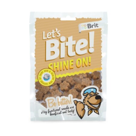 Brit для собак ласощі Let’s Bite для шерсті і шкіри (лосось) Brit для собак ласощі Let’s Bite для шерсті і шкіри (лосось)