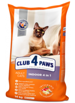 Клуб 4 Лапи для котів "4 в 1" InDoor