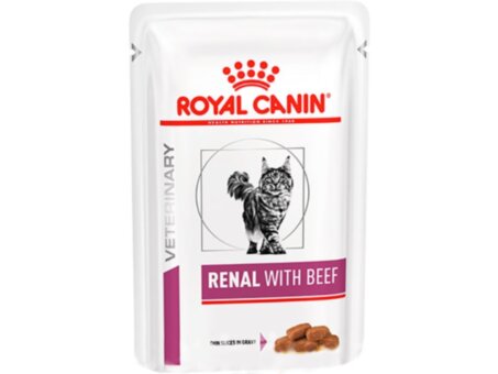Royal Canin для котів RENAL пауч (з яловичиною)