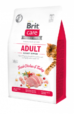 Brit Care Cat GF Adult Activity Support (підтримка активності для дорослих котів) Brit Care Cat GF Adult Activity Support (підтримка активності для дорослих котів)