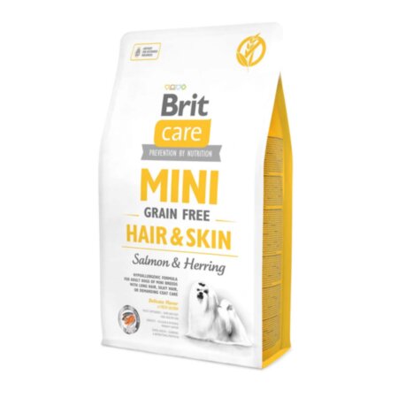 Brit Care GF Mini Adult Hair & Skin для дрібних собак (лосось) Brit Care GF Mini Adult Hair & Skin для дрібних собак (лосось)
