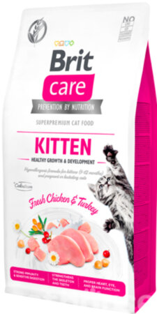 Brit Care Cat GF Kitten HGrowth & Development (здоровий ріст і розвиток) Brit Care Cat GF Kitten HGrowth & Development (здоровий ріст і розвиток)