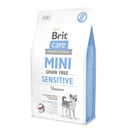 Brit Care GF Mini Adult Sensitive для дрібних собак (оленина) Brit Care GF Mini Adult Sensitive для дрібних собак (оленина)