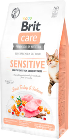 Brit Care Cat GF Sensitive HDigestion & Delicate Taste (для вибагливих кішок) Brit Care Cat GF Sensitive HDigestion & Delicate Taste (для вибагливих кішок)