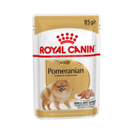 Royal Canin для собак Pomeranian Шпиц -Пауч (паштет)
