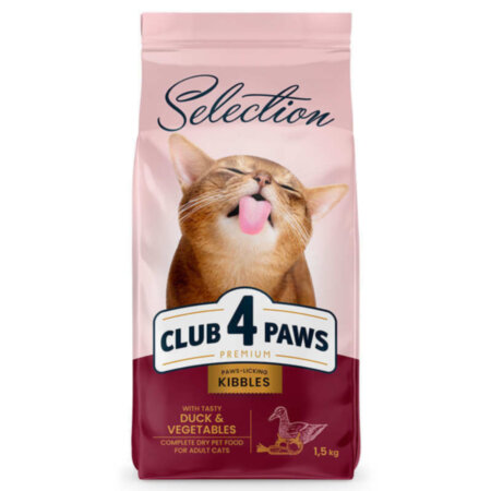 Клуб 4 Лапи Selection для котів -з Качкою