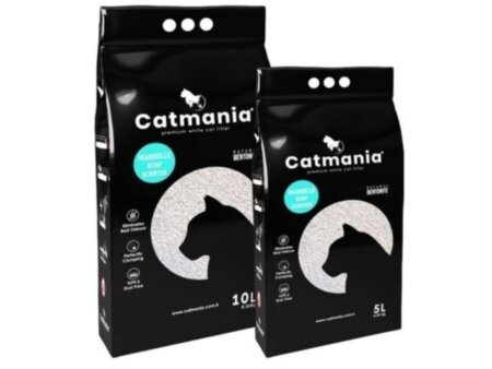 CATMANIA Білий Бентонітовий наповнювач, Марсельське мило