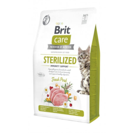Brit Care Cat GF Sterilized Immunity Support (підтримка іммунітету у стерилізованих кішок) Brit Care Cat GF Sterilized Immunity Support (підтримка іммунітету у стерилізованих кішок)