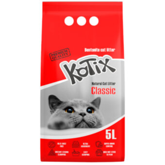 KOTIX білий Бентонітовий наповнювач натуральний (без запаху)