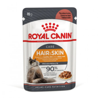 Royal Canin для котів Hair and Skin care -пауч у соусі