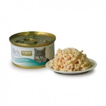 BRIT Care для кошенят Курча (консерва) BRIT Care для кошенят Курча (консерва)