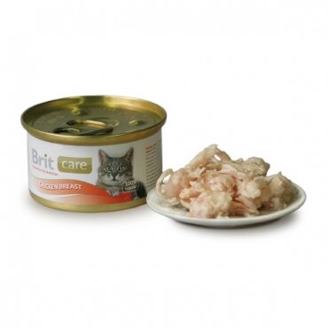 BRIT Care для котів Куряча грудка, (консерва) BRIT Care для котів Куряча грудка, (консерва)