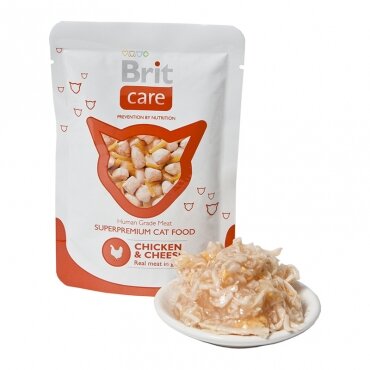 BRIT Care для котів Курка і сир (пауч) BRIT Care для котів Курка і сир (пауч)