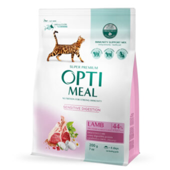 Optimeal для котів (ягня)