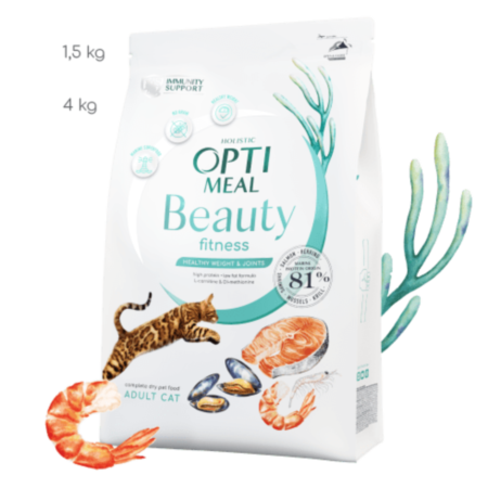 OptiMeal Beauty Fitness для кішок OptiMeal Beauty Fitness для кішок